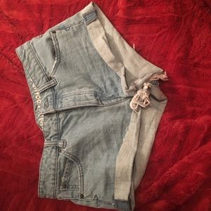 Volcom Brand Jeans- Stoned Rolled Shorts