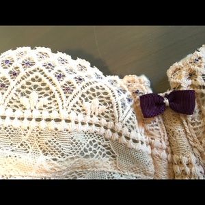 Fayreform nude lace bra