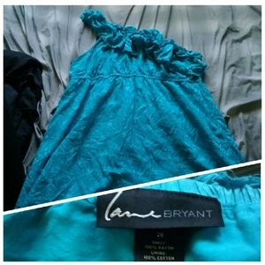 Lane Bryant 1-shoulder sun dress