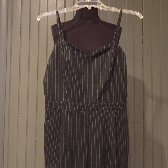 Pinstriped pant jumpsuit!