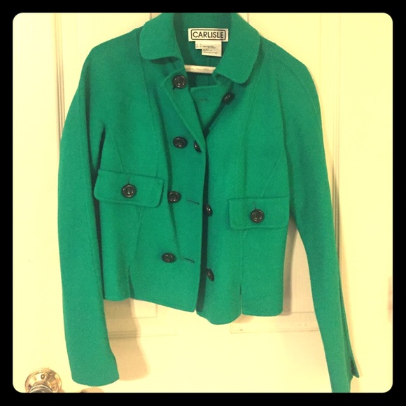 Green blazer