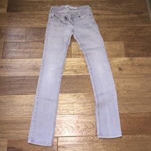 Gray jeans