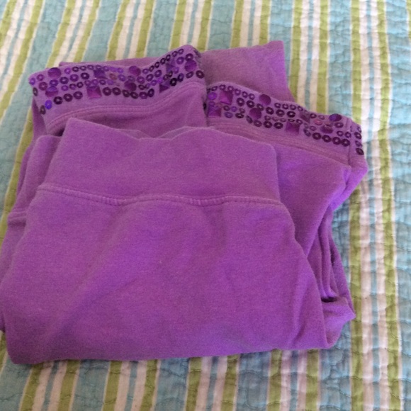 Purple justice legging