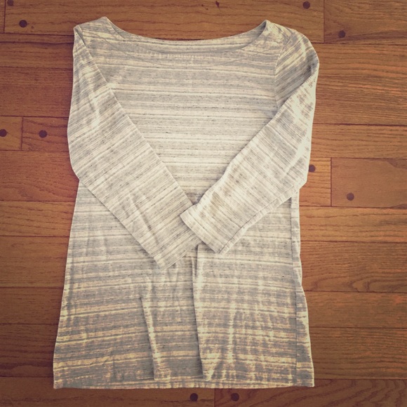 LOFT grey long sleeve