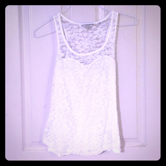 Lace tank