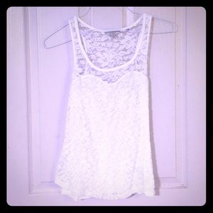 Lace tank