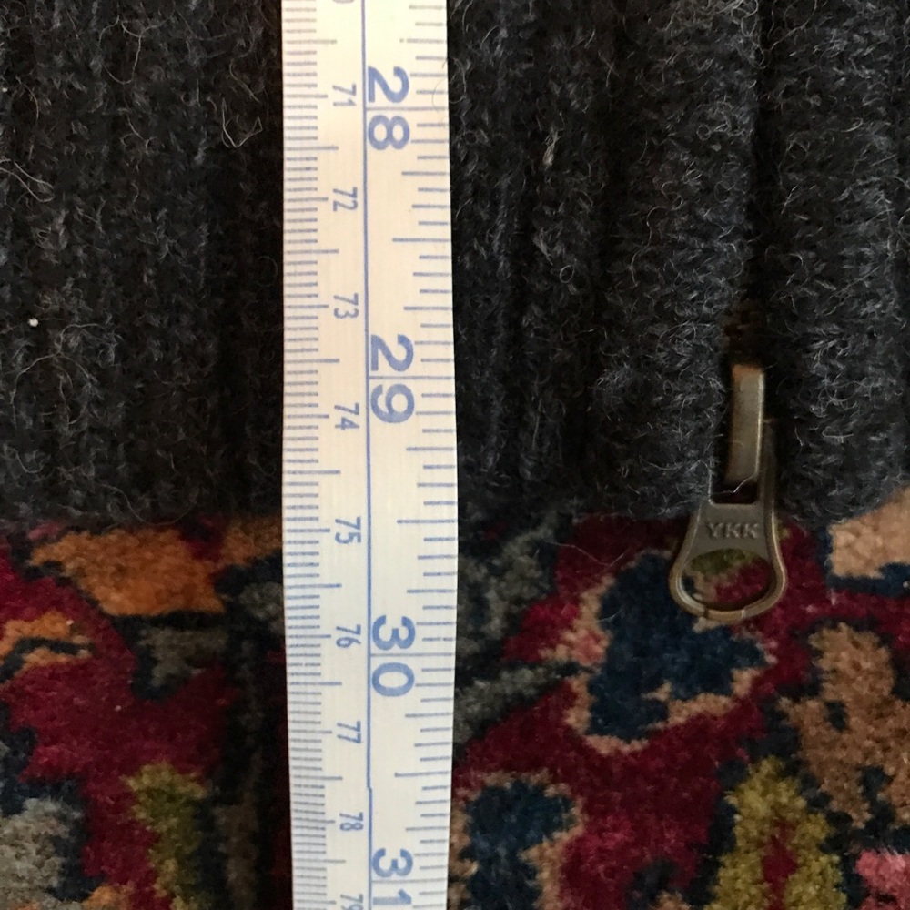 SOLD❗️Pendleton Navy Zip-Up Wool Sweater Cardigan - Picture 4 of 4