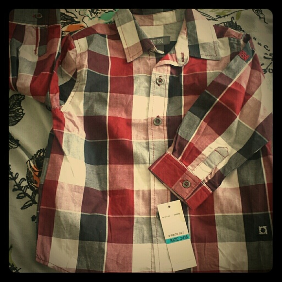 Kenneth Cole Reaction Long sleeve button down