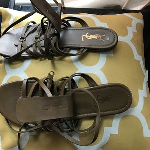YSL (Saint Laurent) Gladiator Sandals