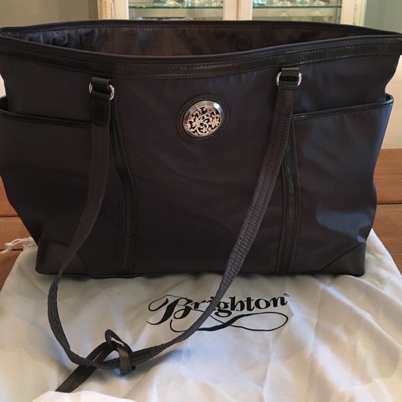 Brighton Grey travel tote