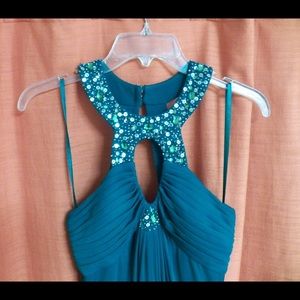 Emerald evening gown size 5/6