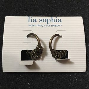 Lia Sophia earrings - never worn