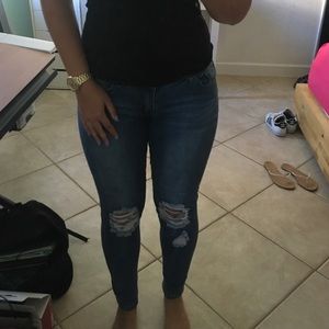 Size 8 boohoo jeans only wore once!