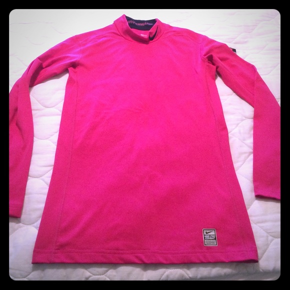 Pink Hyperwarm Nike Pro Combat