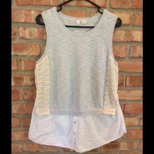 Layered top from Anthropologie