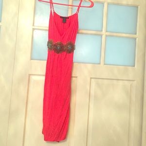 Mid length summer dress