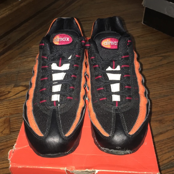 Nike Air Max 95 Orange and Black