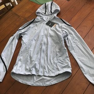 Gray Nike Windbreaker