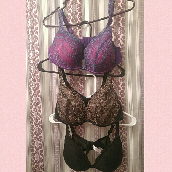 3 for $30 Lace Plunge Bras