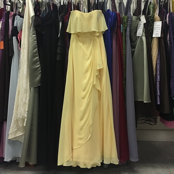 Bari Jay Yellow, Long Dress