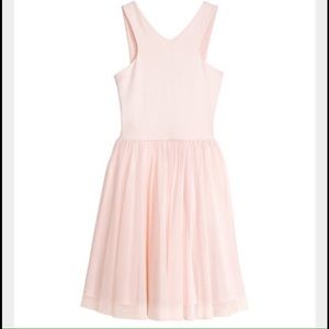 Light pink tulle dress