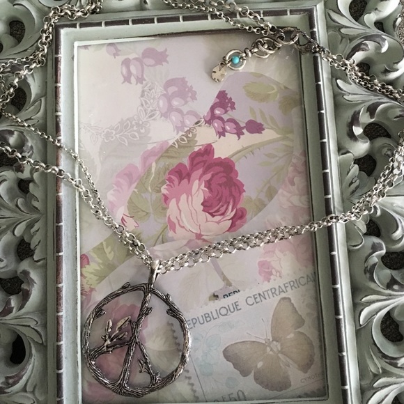 Lucky peace sign tree