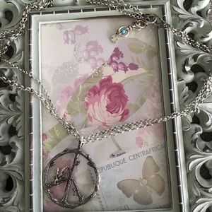 Lucky peace sign tree