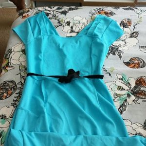 Polyester swing style dress