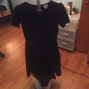 LuLaRoe Black Amelia Dress size : S