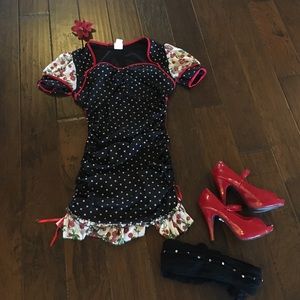 40's Pin-Up Girl Halloween Costume