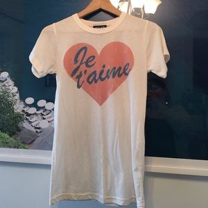 Junk Food Je T'aime T-Shirt