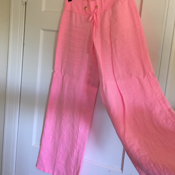 Lilly Pulitzer Linen Pants.