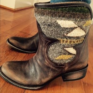 Freebird by Steven Cablo Knit Ankle Boots