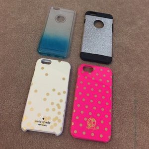 4 iPhone 6 cases gently used