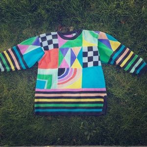 Funky Geometric Sweater