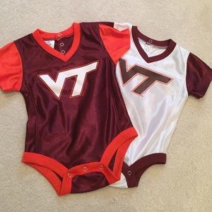 Virginia Tech Hokies Baby Onesies