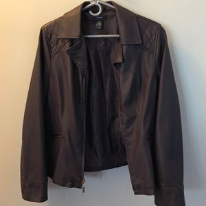 Alfani Leather Jacket