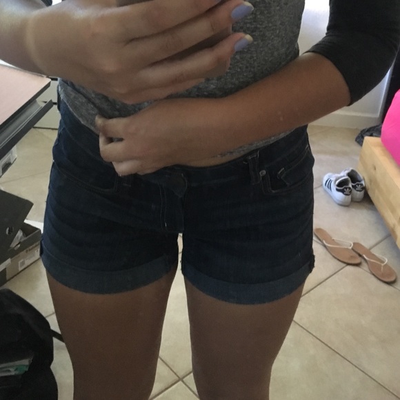 American eagle denim shorts