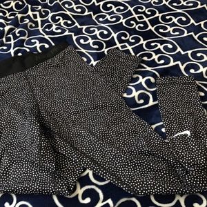 Nike pro polka dot leggings