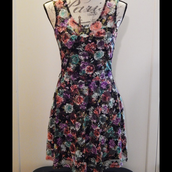 Wet Seal Dresses - Wet Seal Flirty Floral Lace Dress Sizes S and M Wet Seal Dresses - Wet Seal Flirty Floral Lace Dress Sizes S and M