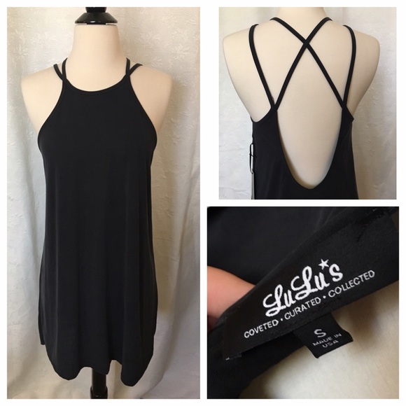 Slate dark grey dress