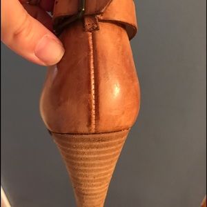 Brown strappy Paul Green sandals