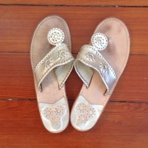 Champagne Jack Rogers size 8!