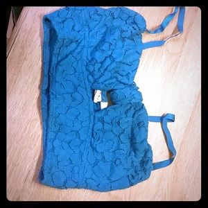 Roxy bralette, blue, size S