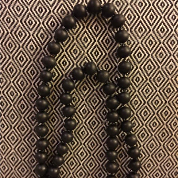 Gerad Yosca Hand Knitted Bead Necklace