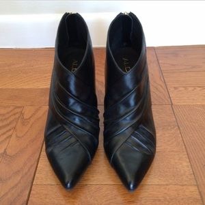 Aldo Black Booties- Size 8