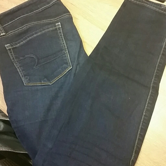 American Eagle Blue jeans, size 6 long