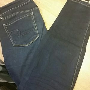 American Eagle Blue jeans, size 6 long