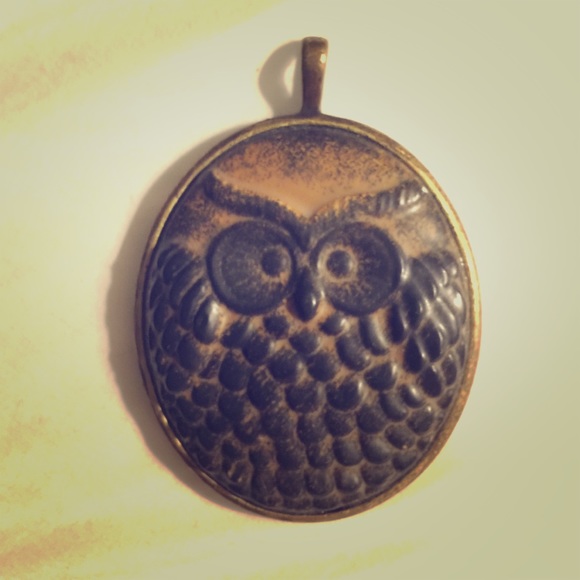Lucky Brand owl pendant