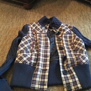 Guess sweater coat